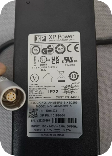 *Brand NEW*X-ray machine tablet XP power power adapter AHM85PS15 charger 15V5.67A6 hole four pin Universal Pow *Brand NEW*X-ray machine tablet XP power power adapter AHM85PS15 charger 15V5.67A6 hole four pin Universal Pow